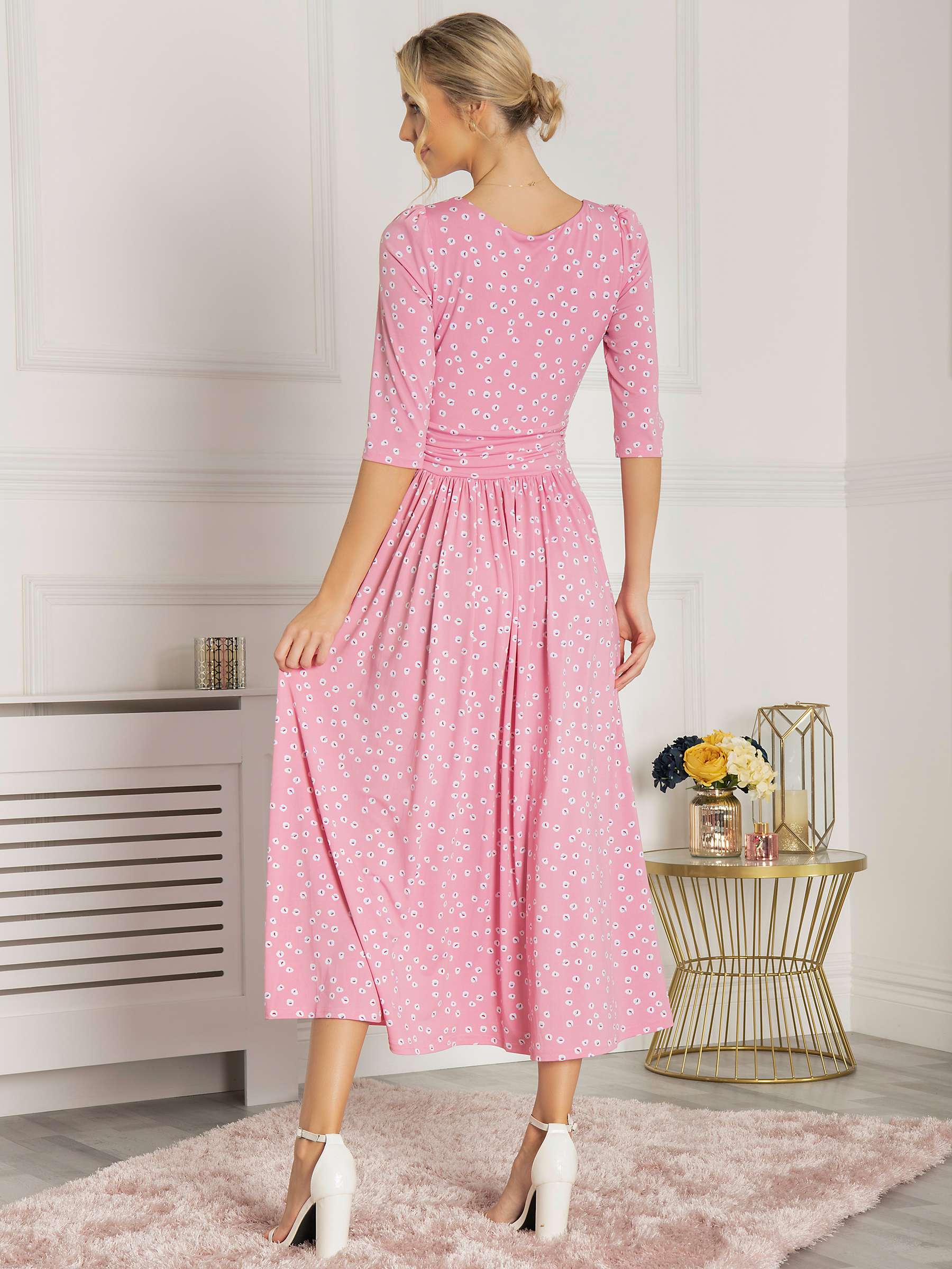 Buy Jolie Moi Denisse Spot Print Maxi Dress Online at johnlewis.com