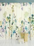 bluebellgray Botanical Pair Blackout/Thermal Lined Pencil Pleat Curtains, Multi