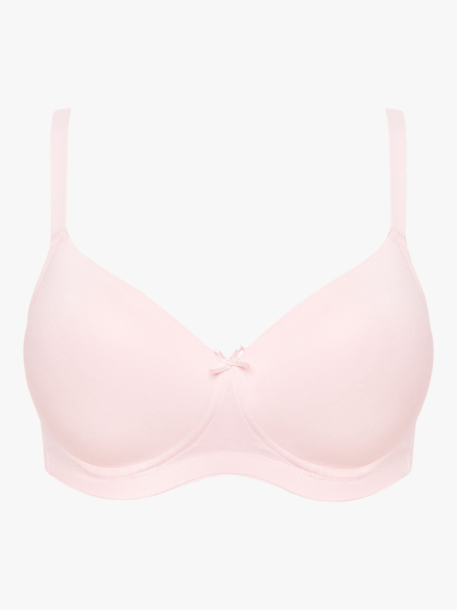 Royce Maisie Moulded Non-Wired T-Shirt Bra, Rouge at John Lewis & Partners