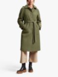 Four Seasons Quilted Trench Coat, Khaki
