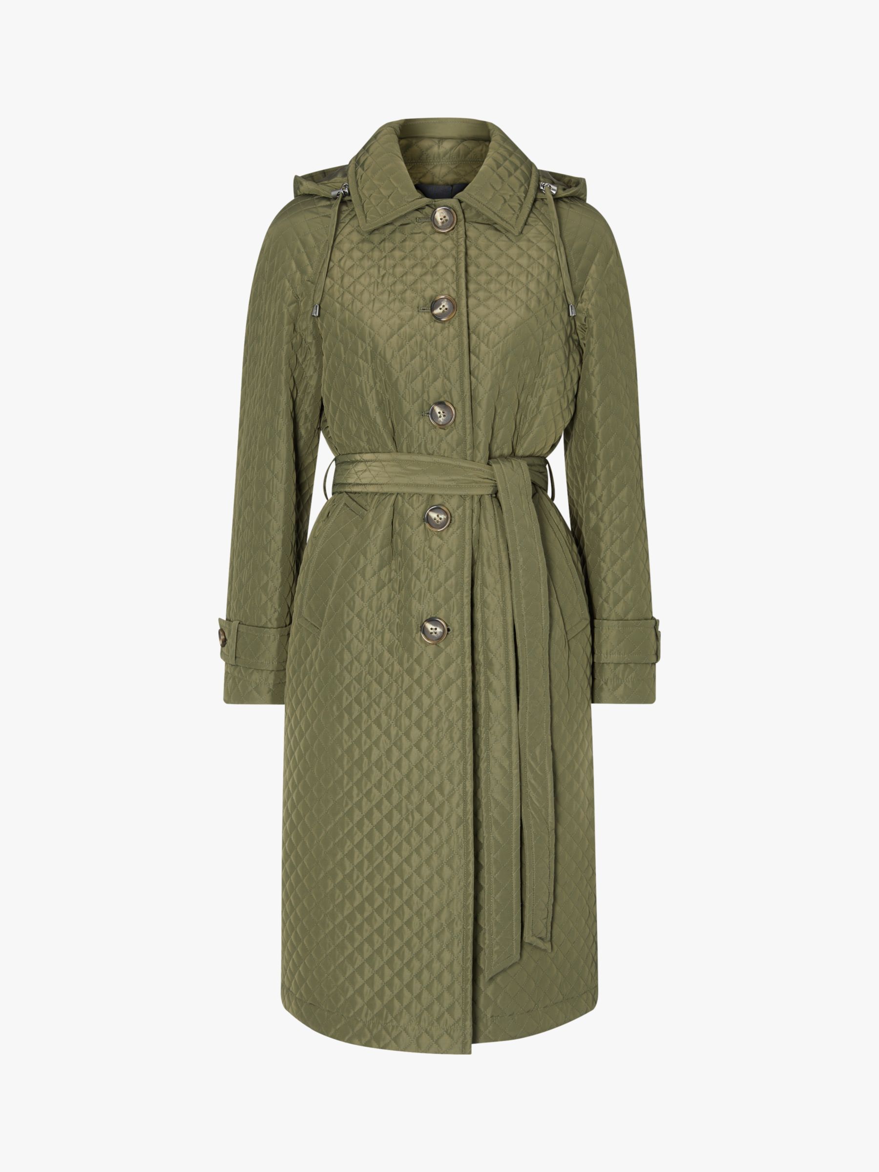 Buy Four Seasons Quilted Trench Coat Online at johnlewis.com