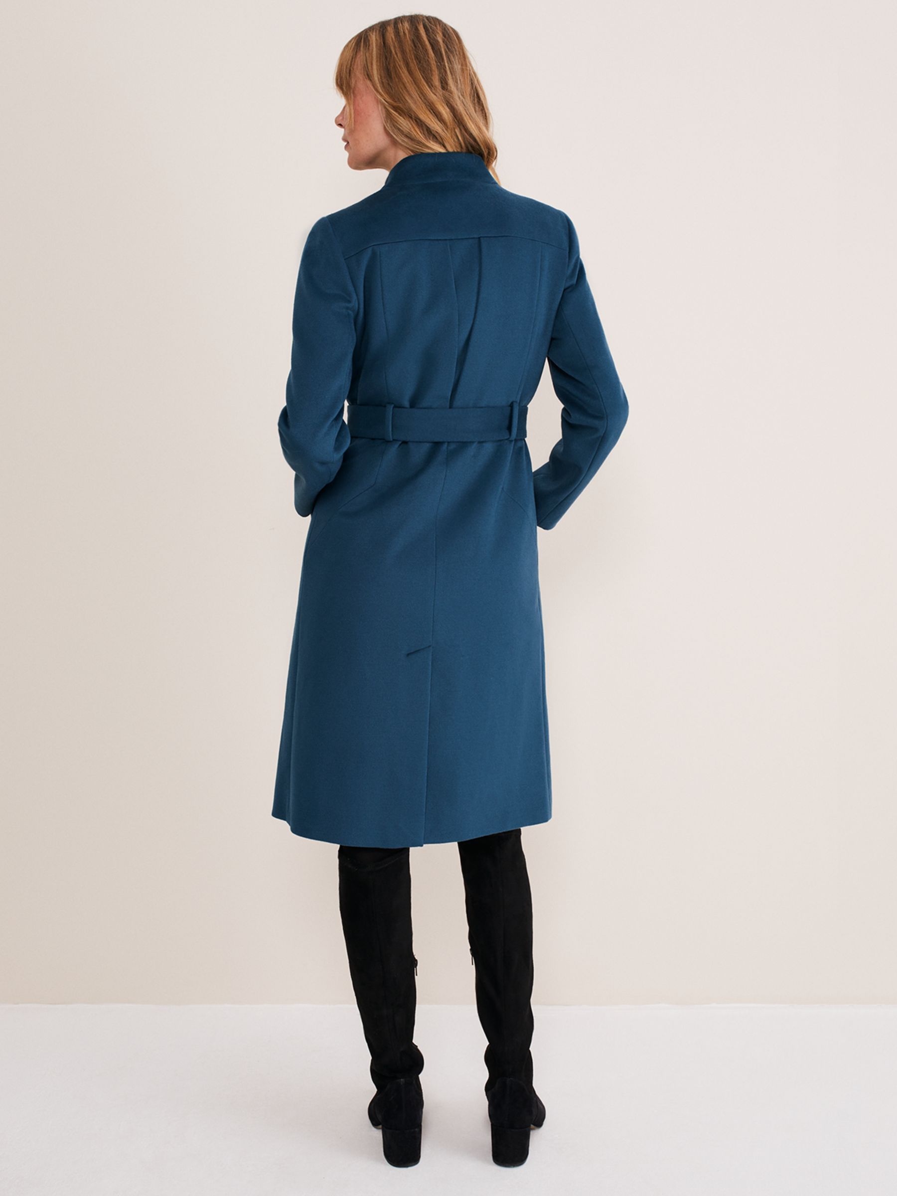 Buy Phase Eight Susie Collarless Coat Online at johnlewis.com