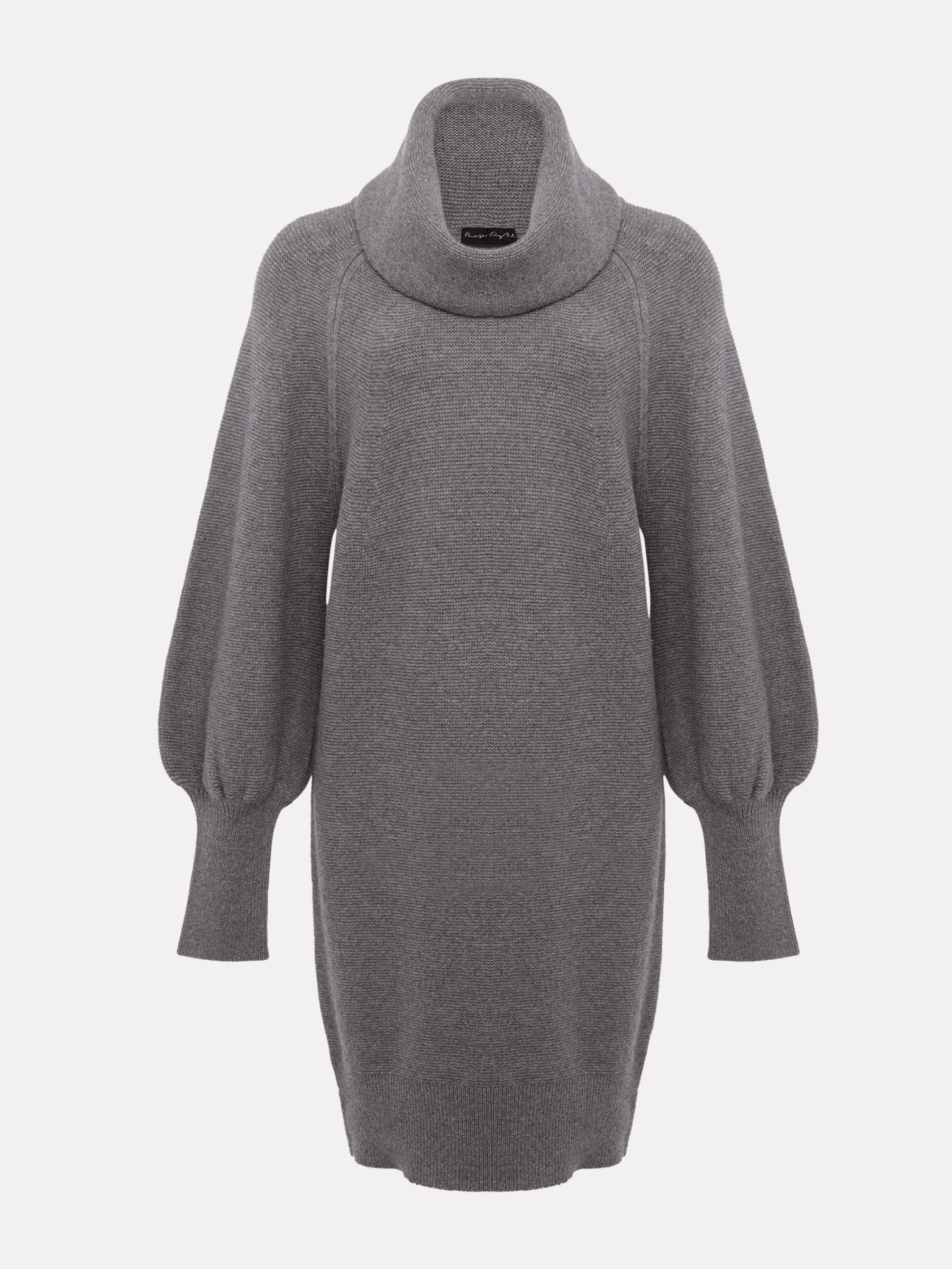 Buy Phase Eight Dahlie Knitted Cashmere Blend Jumper Mini Dress Online at johnlewis.com