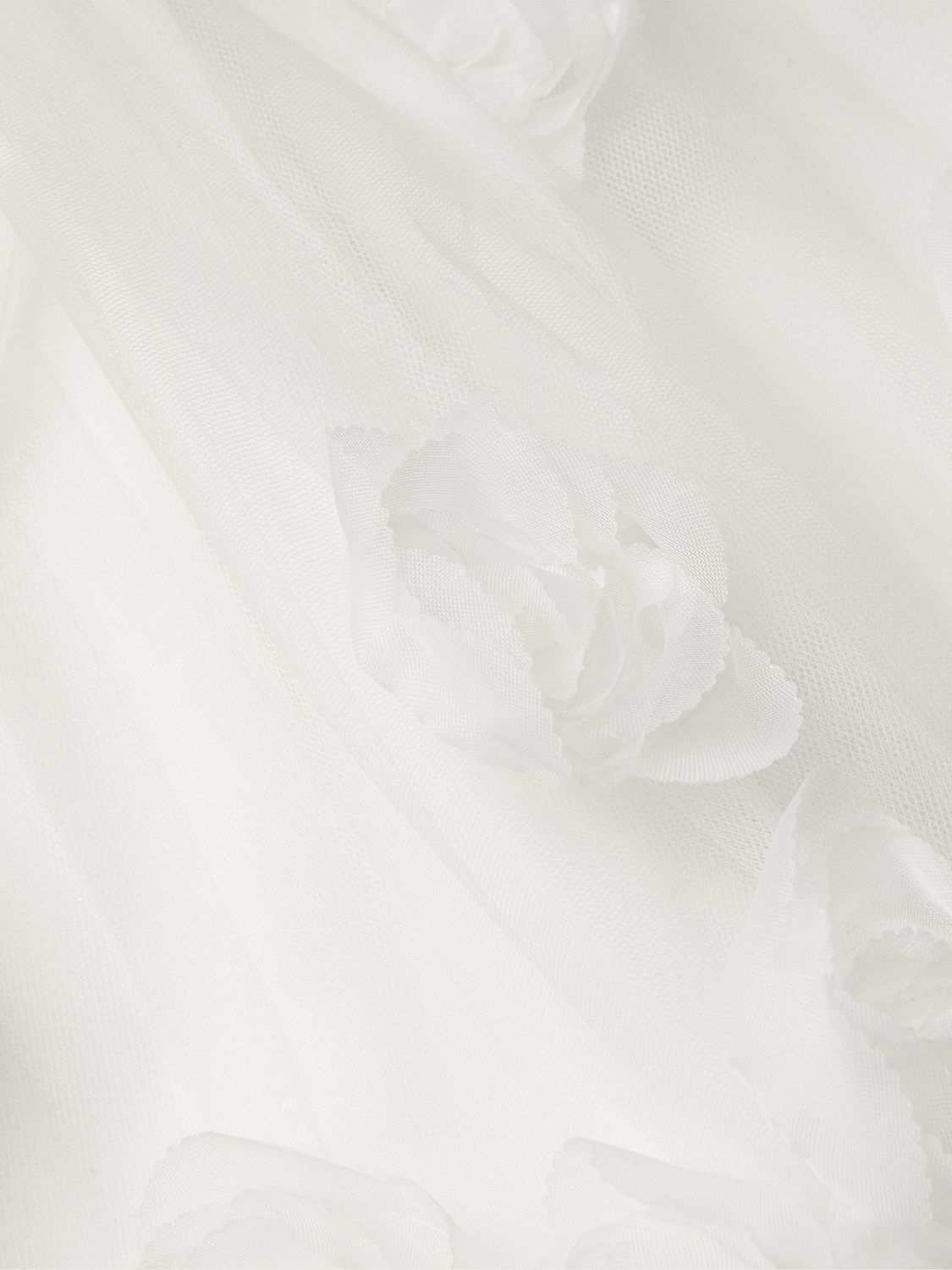 Buy Monsoon Baby 3D Roses Christening Dress, White Online at johnlewis.com