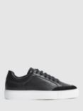 Reiss Ashley Leather and Suede Low Top Trainers