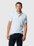 Rodd & Gunn The Gunn Cotton Slim Fit Short Sleeve Polo Shirt, Mist