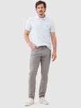 Rodd & Gunn The Gunn Cotton Slim Fit Short Sleeve Polo Shirt, Mist