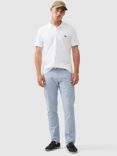 Rodd & Gunn The Gunn Cotton Slim Fit Short Sleeve Polo Shirt, Coconut