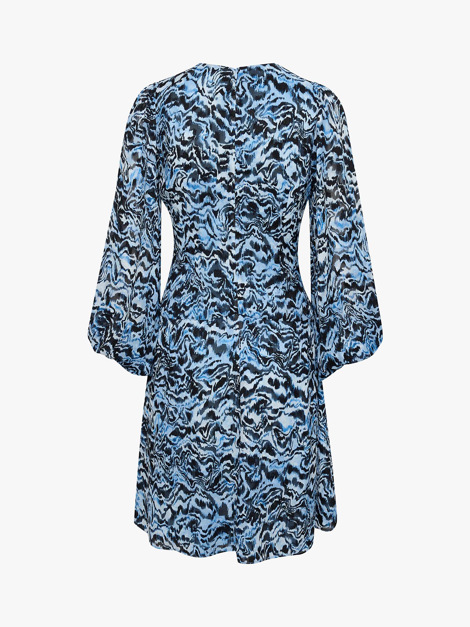Buy InWear Kasira Abstract Print Mini Dress, Blue Bark Online at johnlewis.com