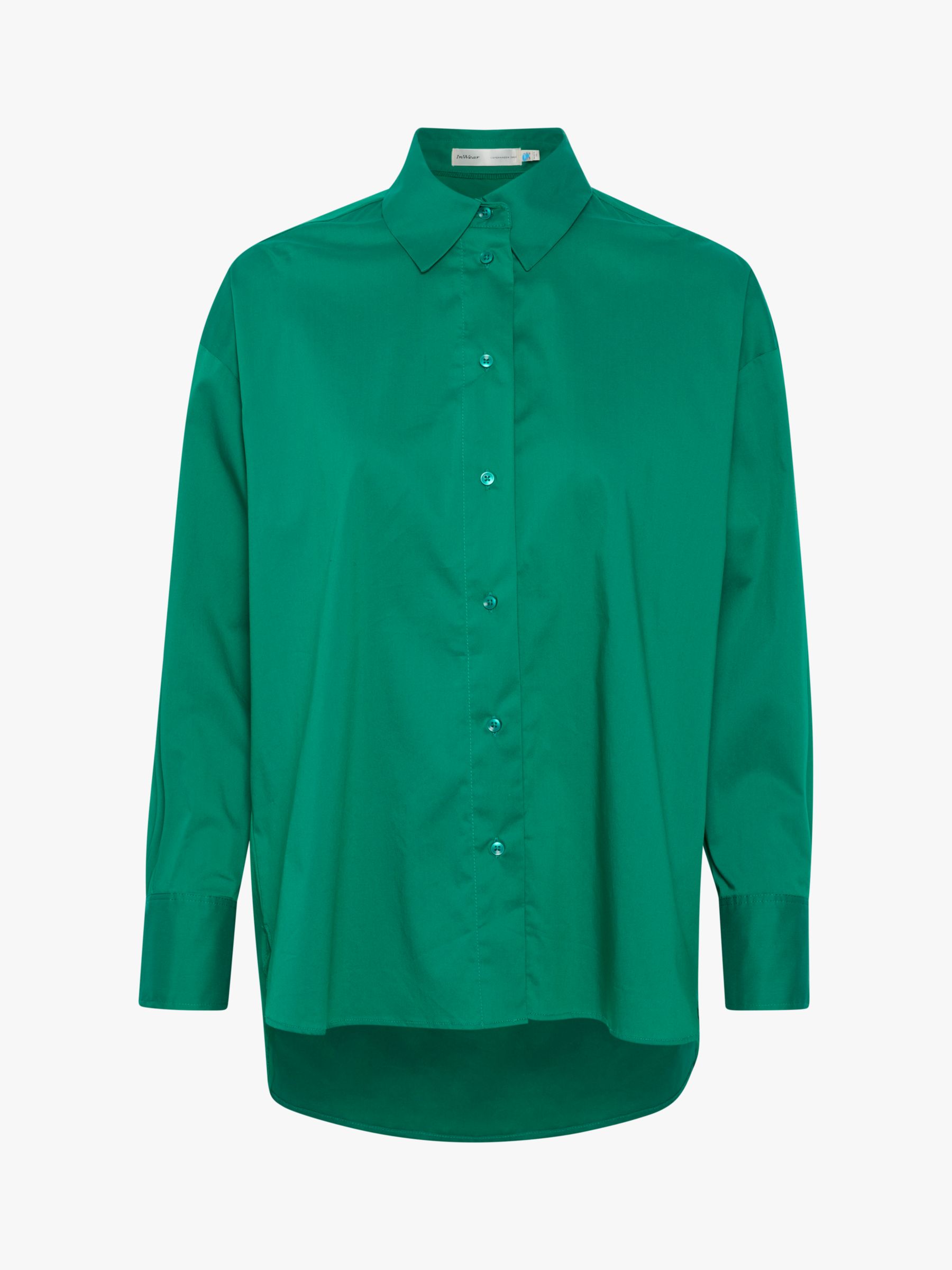 Buy InWear Kirini Shirt, Emerald Online at johnlewis.com