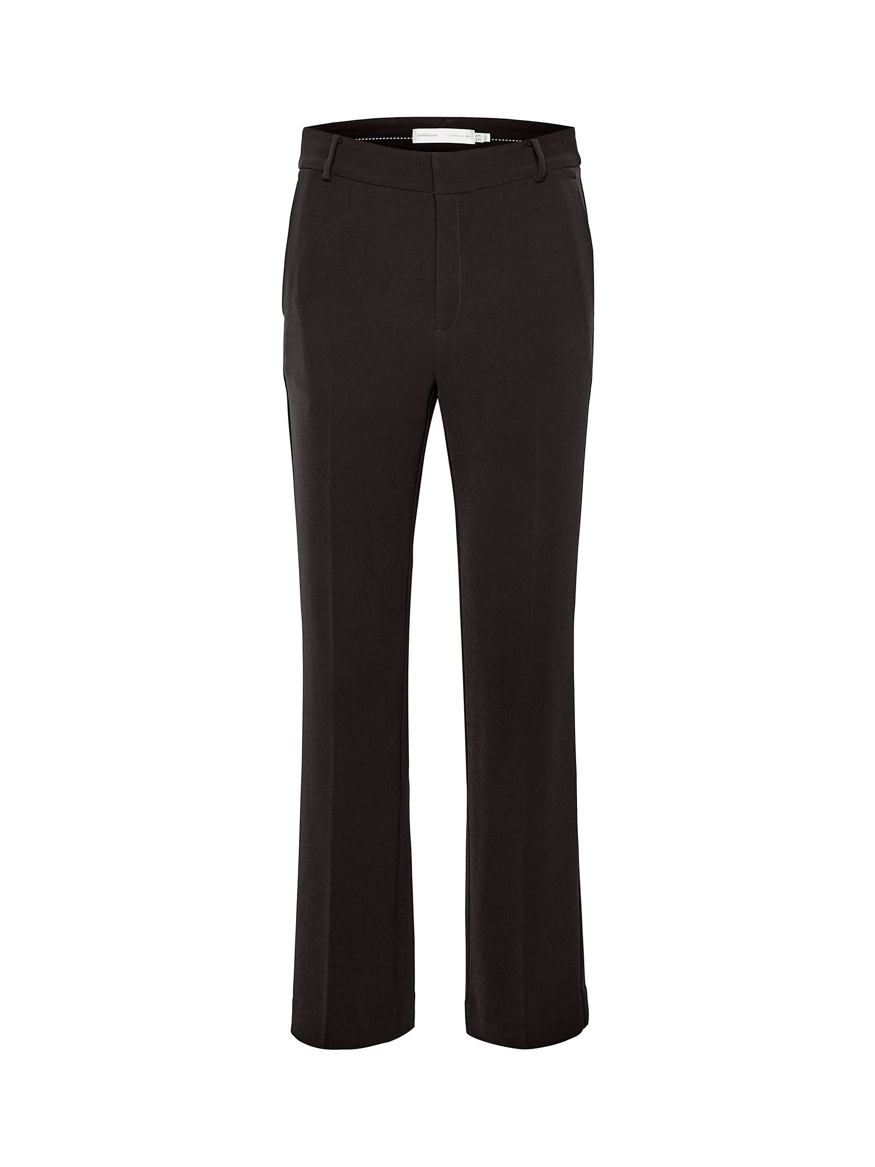 InWear Veta Bootcut Trousers, Black at John Lewis & Partners