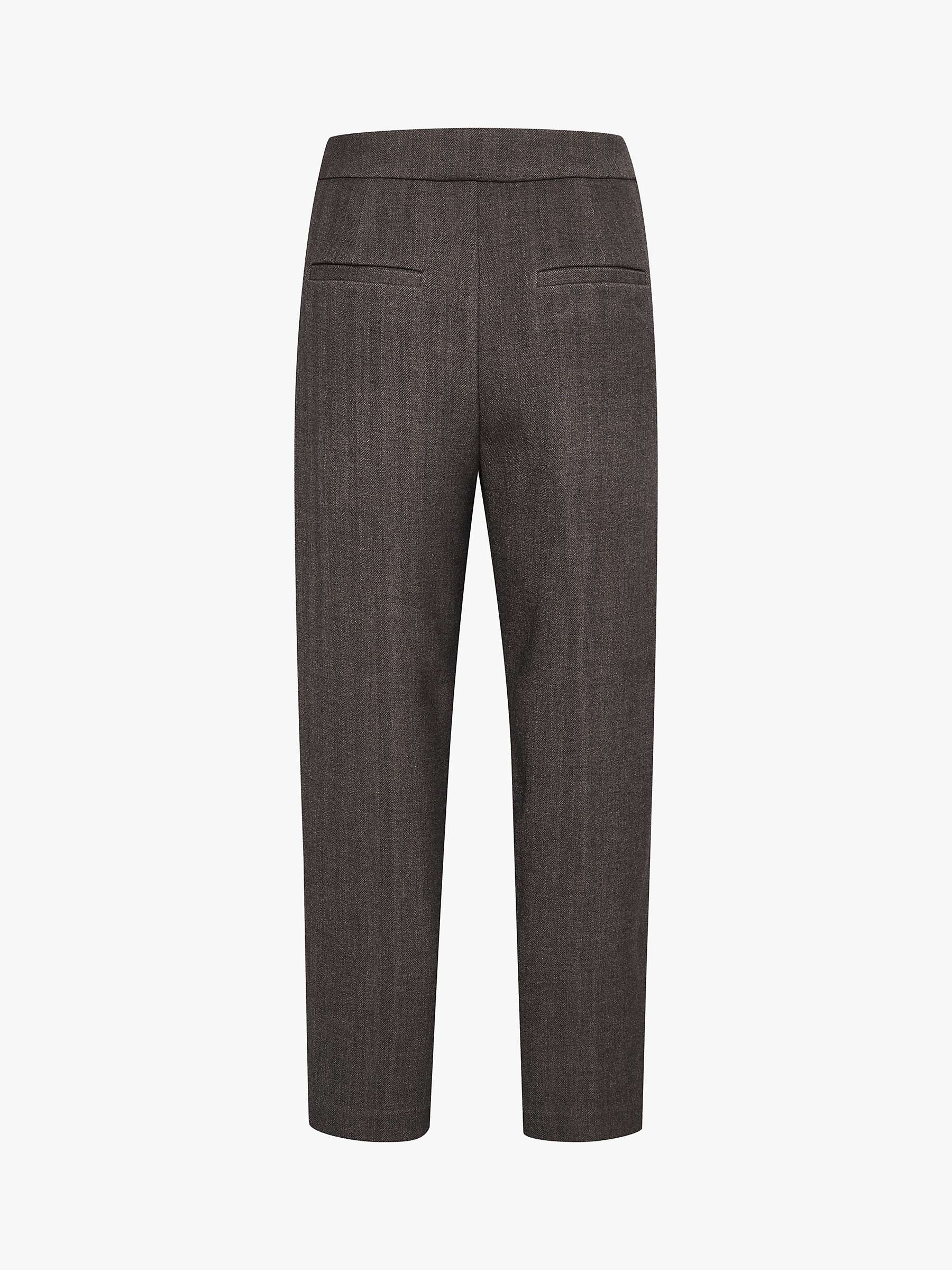 InWear Wren Suit Trousers, Brown Melange at John Lewis & Partners