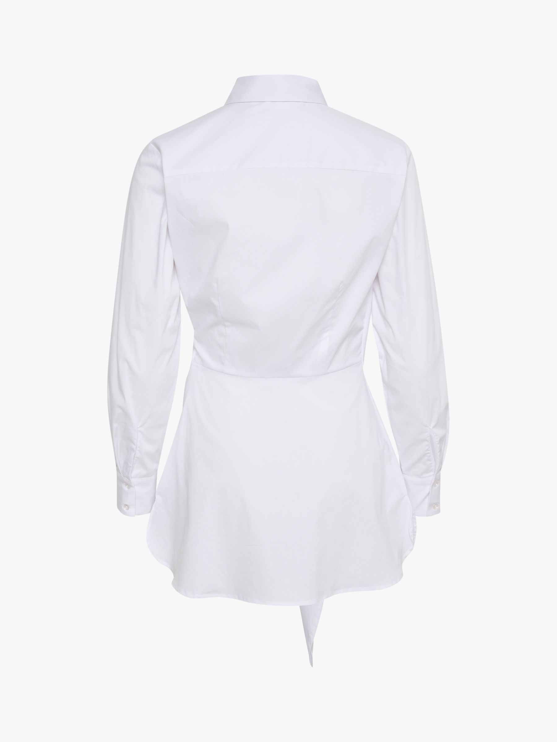 Buy InWear Kirini Knot Front Shirt, Pure White Online at johnlewis.com