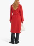 InWear Ming Funnel Neck Coat, Racing Red