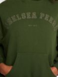 Chelsea Peers GOTS Organic Cotton Logo Hoodie, Green