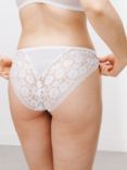 John Lewis Maisey Bikini Knickers, White