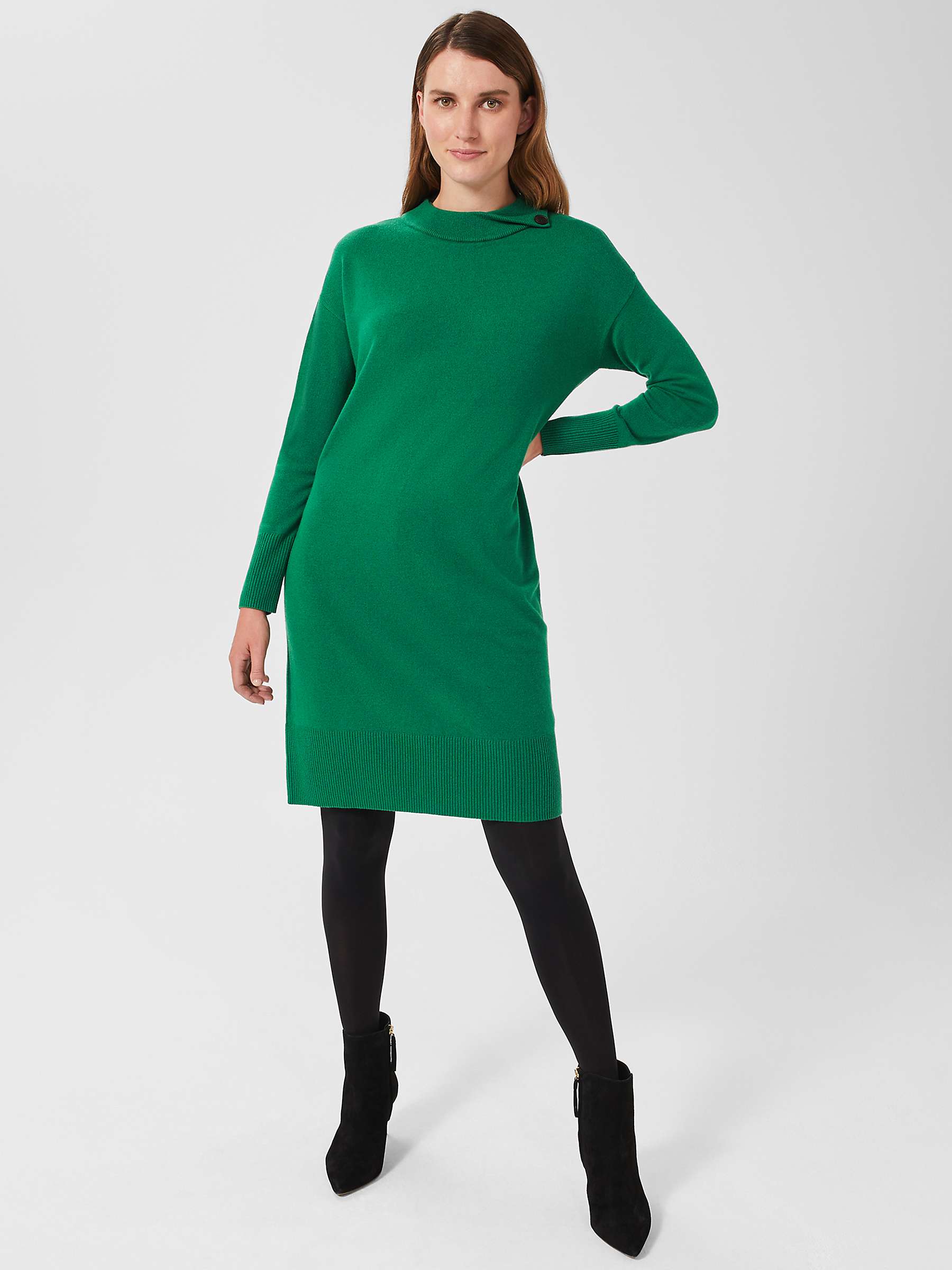 Buy Hobbs Talia Knitted Dress Online at johnlewis.com