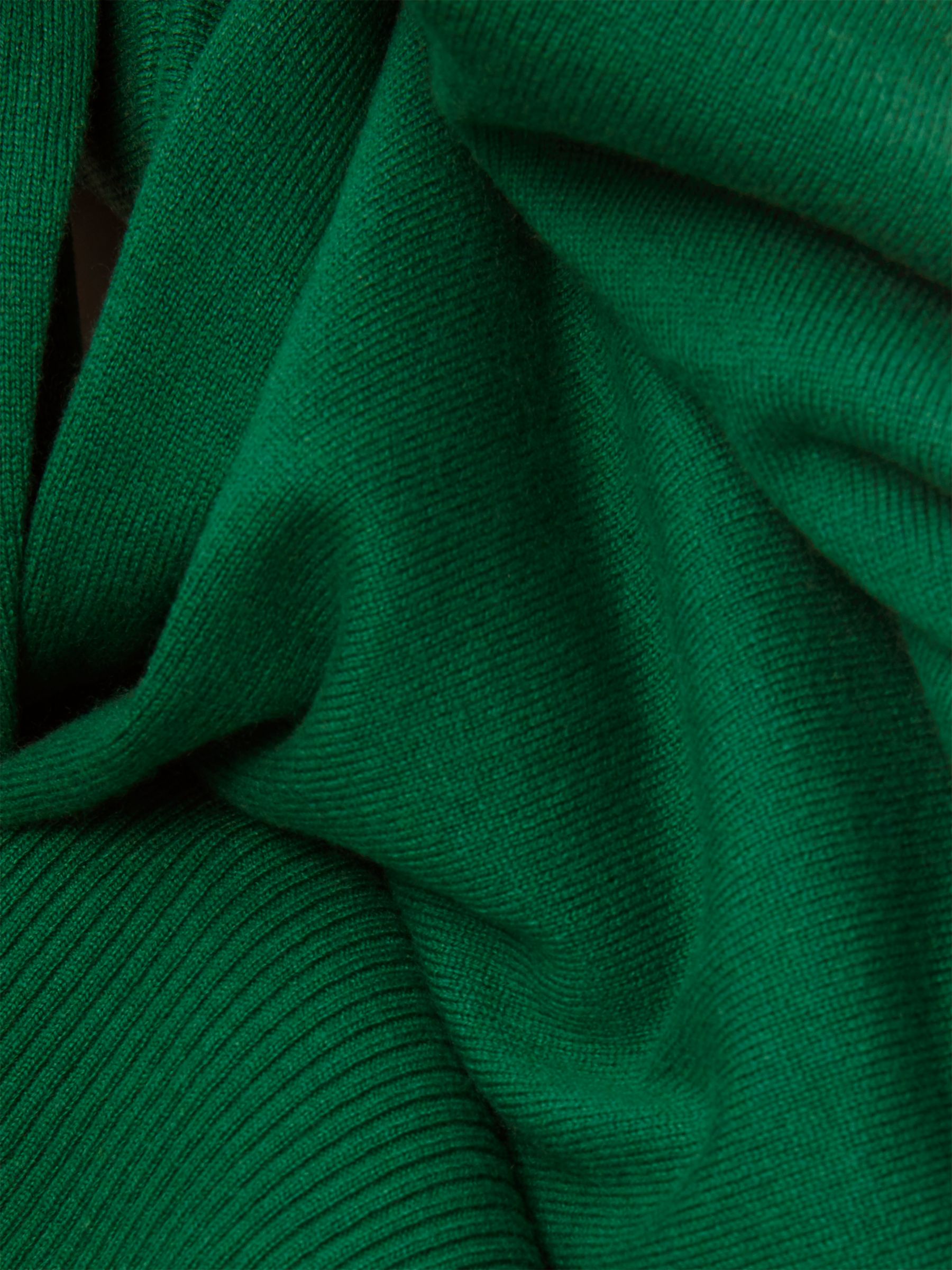 Hobbs Talia Knitted Dress, Leaf Green at John Lewis & Partners