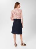 Hobbs Delany Abstract Blouse, Pink