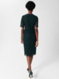 Hobbs Mireya Lace Shift Dress, Evergreen