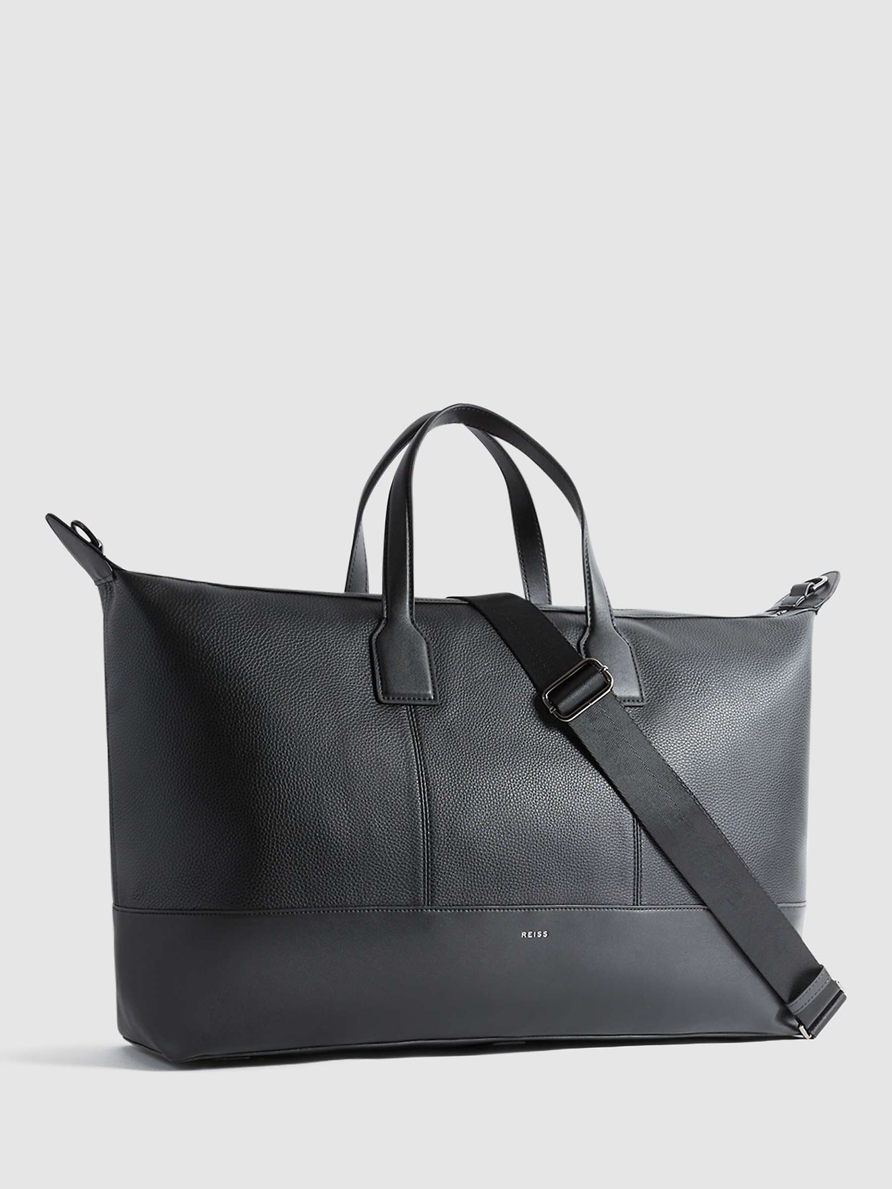 Buy Reiss Carter Leather Holdall Online at johnlewis.com