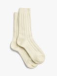 hush Murica Cashmere Blend Ribbed Socks