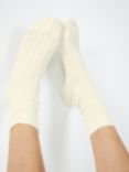 HUSH Murica Cashmere Blend Ribbed Socks