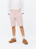 John Lewis Heirloom Collection Kids' Textured Linen Blend Shorts