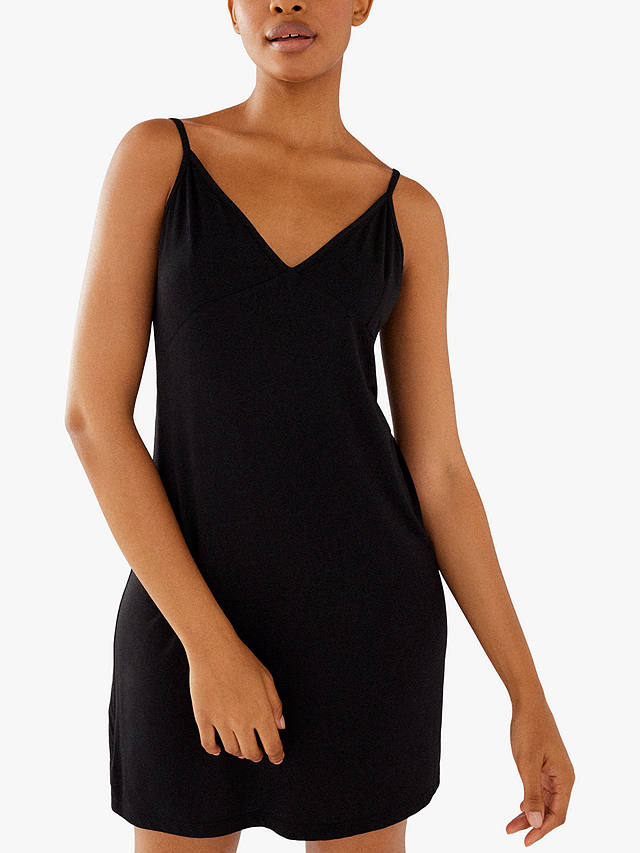 Chelsea Peers Modal Cami Night Dress, Black