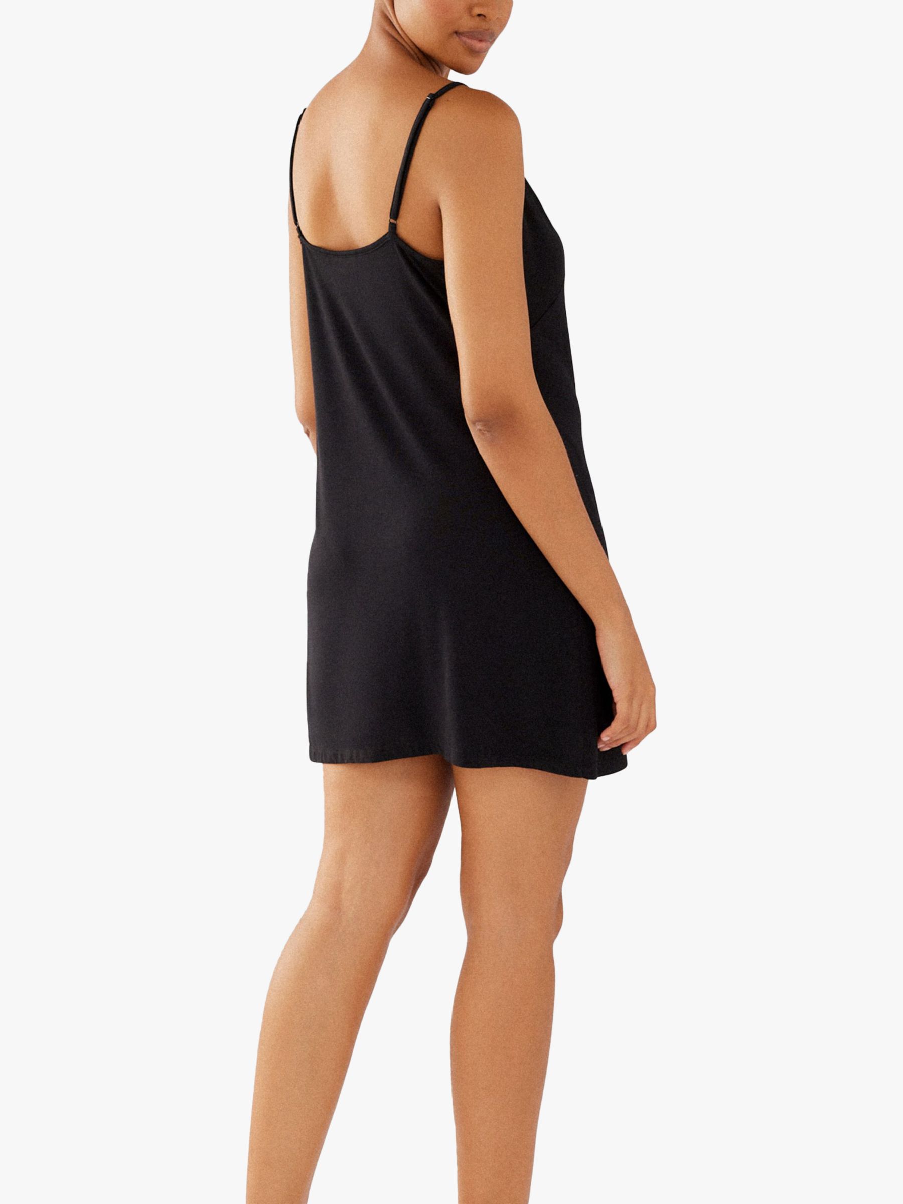 Chelsea Peers Modal Cami Night Dress , Black, XXS