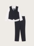 Monsoon Kids' Callum Four-Piece Suit, Navy