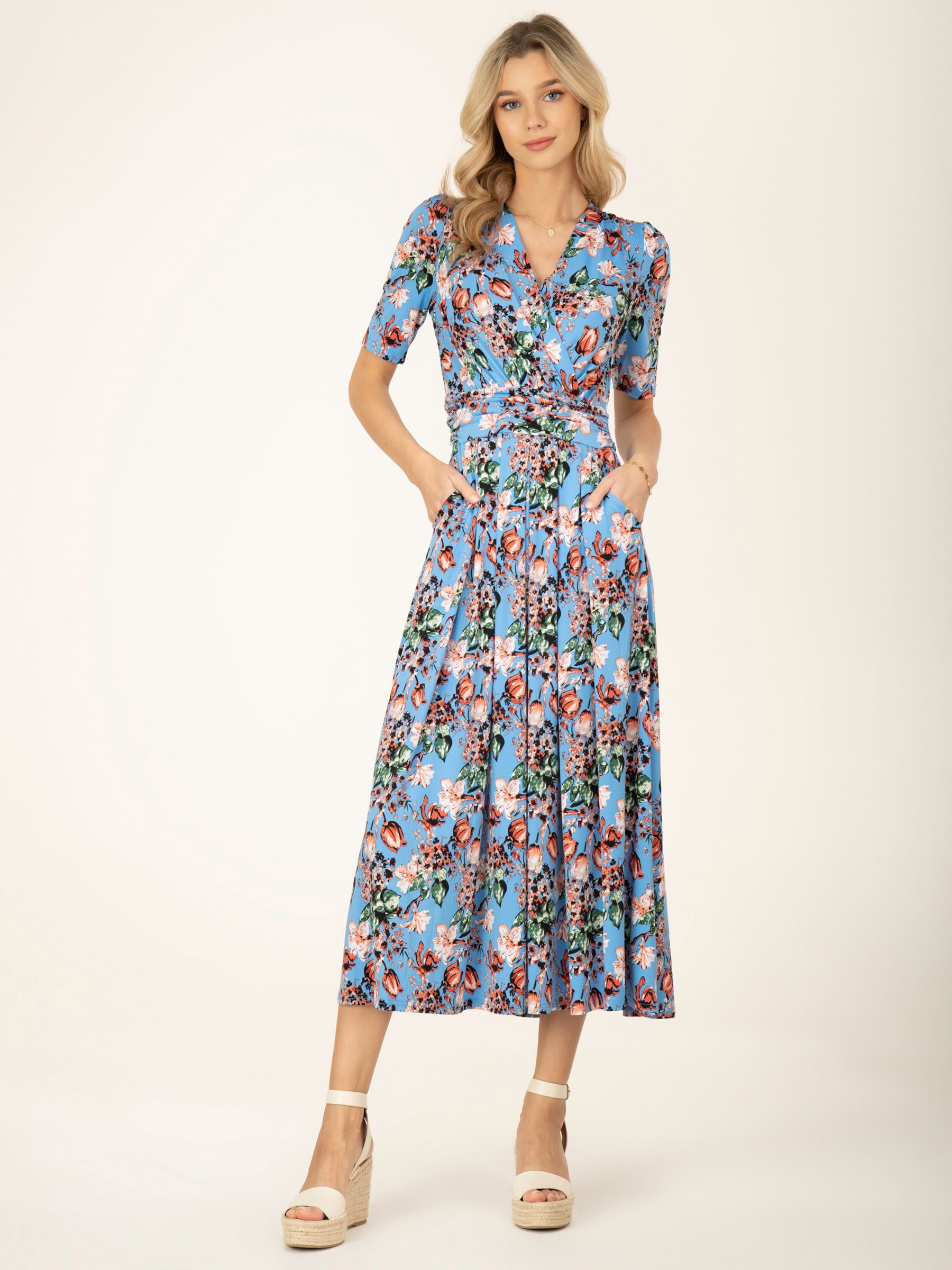Buy Jolie Moi Gillian Floral Maxi Dress Online at johnlewis.com