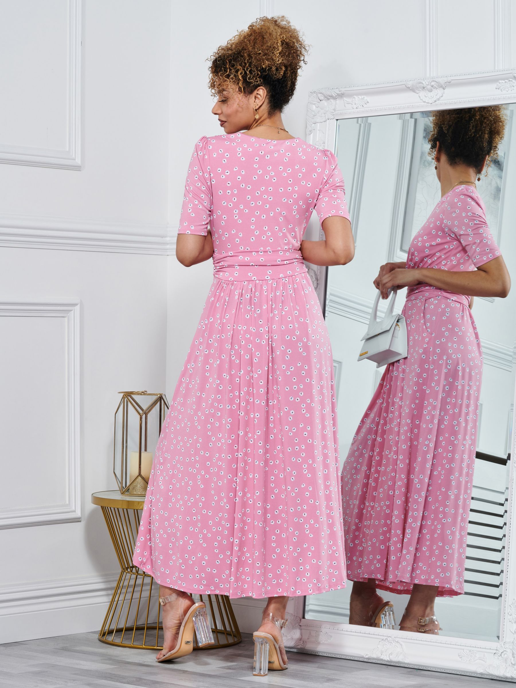 Buy Jolie Moi Lyanna Wrap Front Maxi Dress Online at johnlewis.com