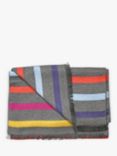 Swole Panda Stripe Bamboo Scarf, Grey/Multi