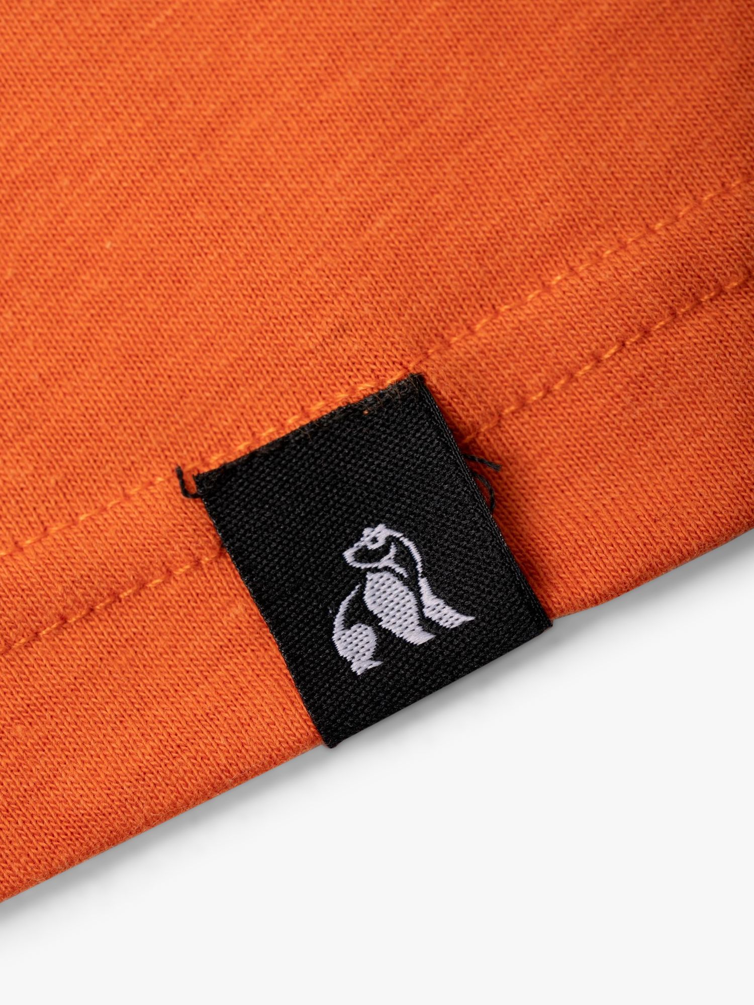 Swole Panda Refibra Short Sleeve Polo Shirt, Orange at John Lewis ...