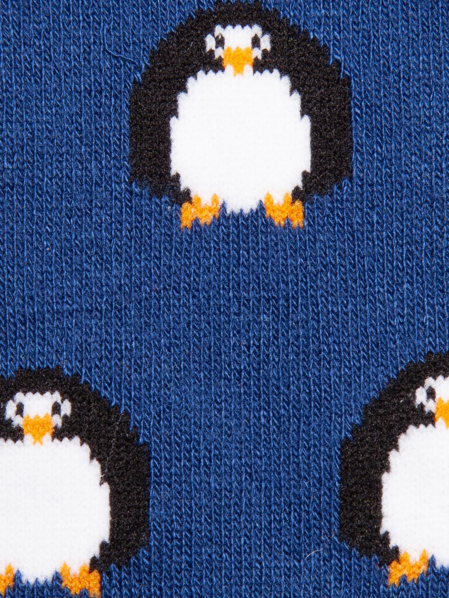 Swole Panda Penguins & Ducks Bamboo Socks, Pack of 4, Multi, 7-11