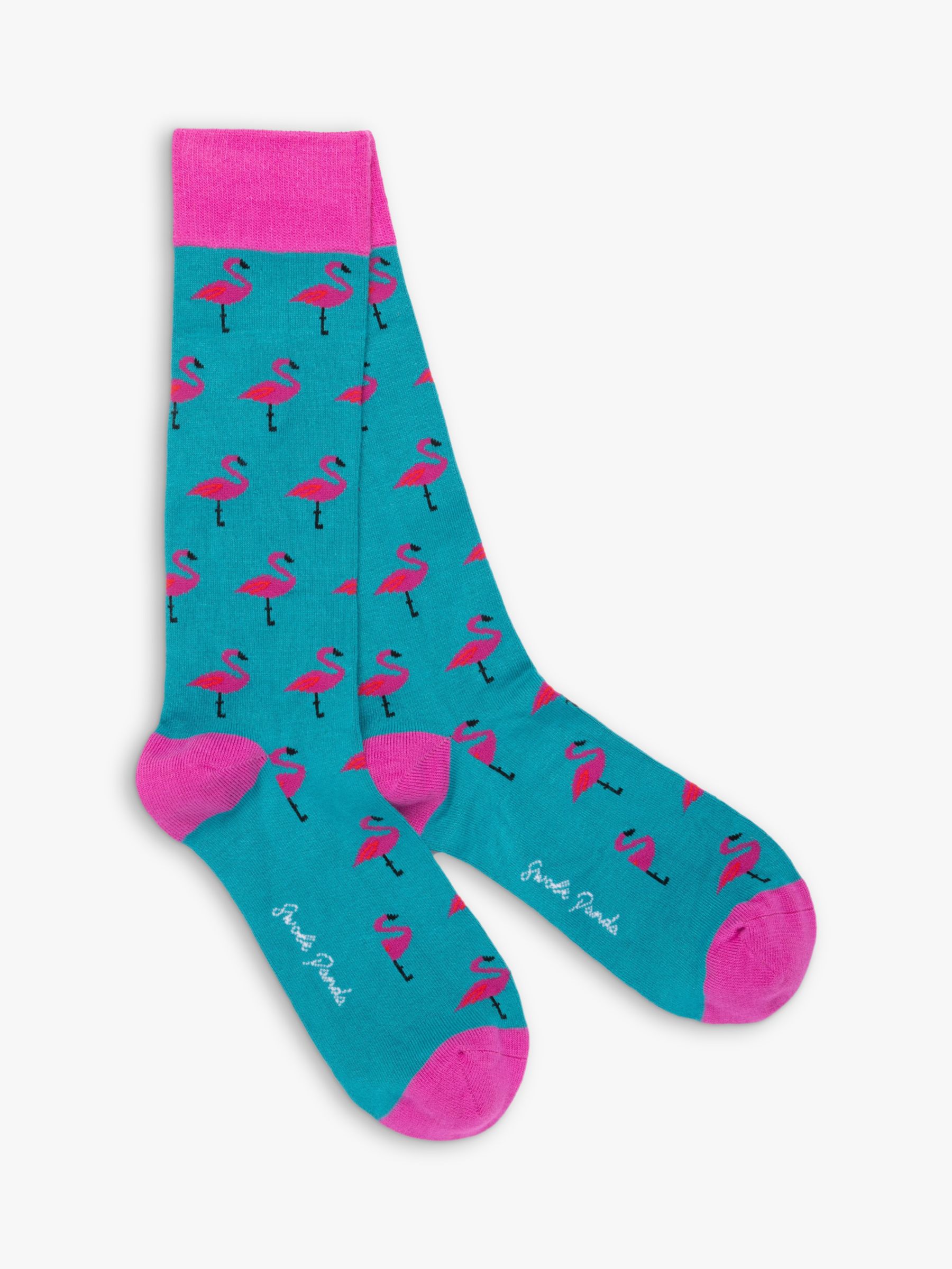 Swole Panda Flamingos & Elephants Bamboo Socks, Pack of 4, Multi at ...