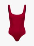 Davy J The Classic Crossback Swimsuit, Red