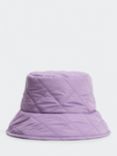 Mango Tona Quilted Bucket Hat, Purple