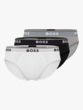 BOSS Stretch Power Briefs, Pack of 3, Multi