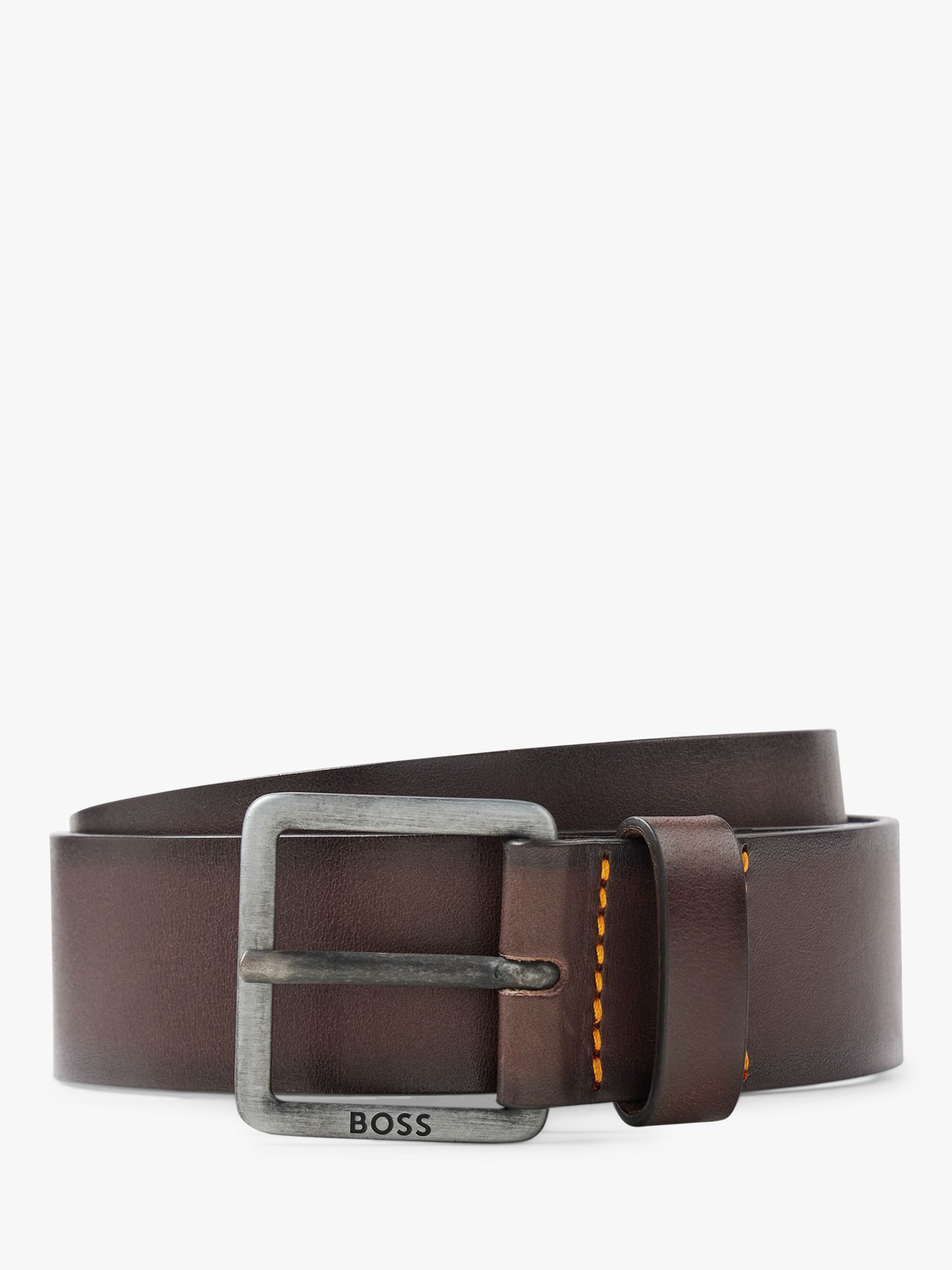 Cognac Leather Belt - Ugo