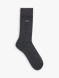 BOSS Marc Soft Cotton Socks, Charcoal