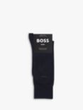 BOSS Marc Soft Cotton Socks, Dark Blue