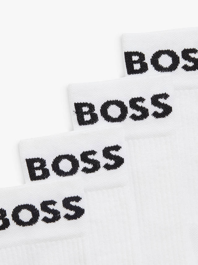 HUGO BOSS Business Men's Socks, White at John Lewis & Partners