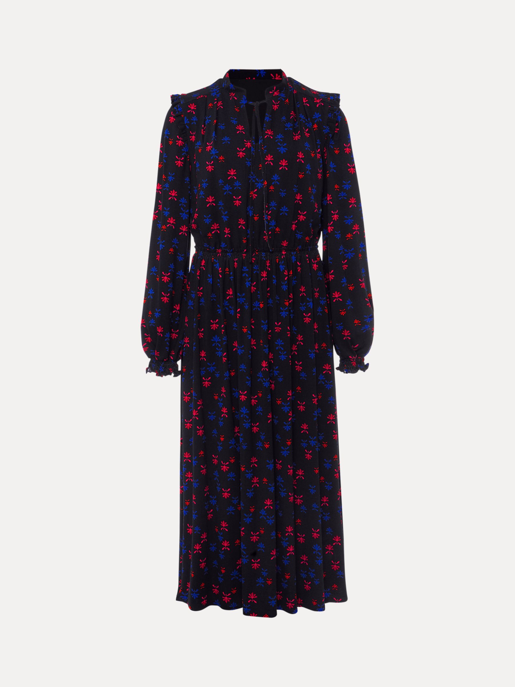 Phase Eight Karleen Ditsy Midi Dress, Navy/Multi