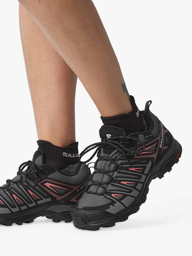 Salomon X Ultra Pioneer Aero Women's Waterproof Hiking Shoes, Black/Tea Rose