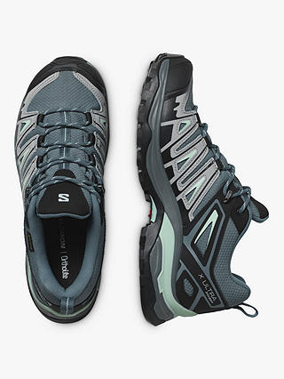 Salomon X Ultra Pioneer Aero Women's Waterproof Hiking Shoes, Stormy Weather/Yucca