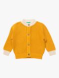 Little Green Radicals Kids' From One to Another Snuggly Knitted Cardigan, Gold