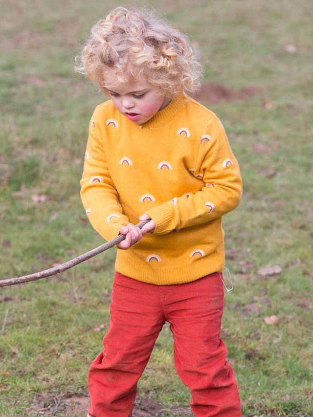 Baby boy hotsell mustard jumper