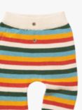 Little Green Radicals Stripe Knitted Joggers, Rainbow